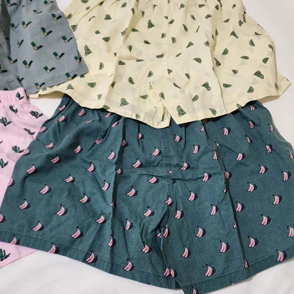 H&M Men's Colorful Fruits Boxers Set of 5 Piece Size Medium M